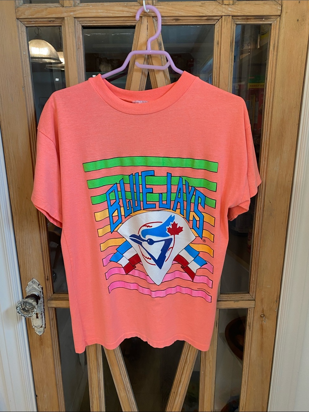 Vintage Coral Blue Jays Graphic Tee
